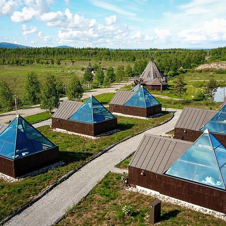 Aurora Pyramid Glass Igloos Köngäs Eksteriør billede